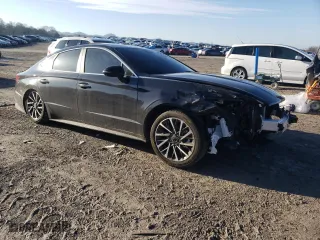 2023 Hyundai Sonata Limited with VIN KMHL34J24PA287645, listed as a Copart auction lot 43392025 with 36,090 mi miles and Salvage Title. Bid and sale history available at carsss.com. Image 4.