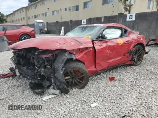 2021 Toyota GR Supra 3.0 with VIN WZ1DB0C02MW043797, listed as a Copart auction lot 73834264 with 0 mi miles and Non Repairable. Bid and sale history available at carsss.com. Image 1.