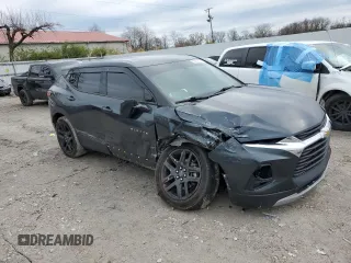 2020 Chevrolet Blazer LT с VIN 3GNKBHRS7LS567039, выставлен на аукционе Copart как лот 82210574 с пробегом 75 162 миль миль и Списание • Salvage title. История ставок и продаж доступна на DreamBid. Изображение 4.