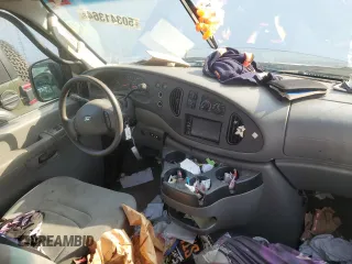 2008 Ford Econoline Passenger XL with VIN 1FBNE31L48DA30502, listed as a Copart auction lot 50341364 with Not Provided miles and Salvage Title. Bid and sale history available at carsss.com. Image 8.