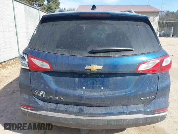 2020 Chevrolet Equinox LT with VIN 3GNAXUEVXLL281010, listed as a IAAI auction lot 41772427 with 54,706 mi miles. Bid and sale history available at carsss.com. Image 16.