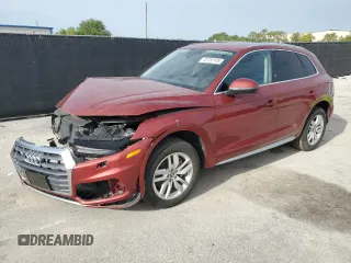 2020 Audi Q5 Premium с VIN WA1ANAFY5L2062019, выставлен на аукционе Copart как лот 62752105 с пробегом 93 216 миль миль и На запчасти • Non repairable. История ставок и продаж доступна на DreamBid. Изображение 1.