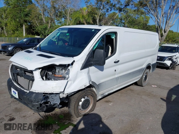 2023 Ford Transit Cargo with VIN 1FTBR1Y81PKB93787, listed as a IAAI auction lot 41253973 with 16,058 mi miles and . Bid and sale history available at DreamBid. Image 12.