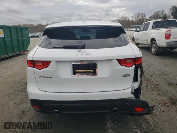 2018 Jaguar F-PACE 30t Premium with VIN SADCJ2GXXJA295066, listed as a Copart auction lot 79295884 with 119,080 mi miles and Salvage Title. Bid and sale history available at carsss.com. Image 6.