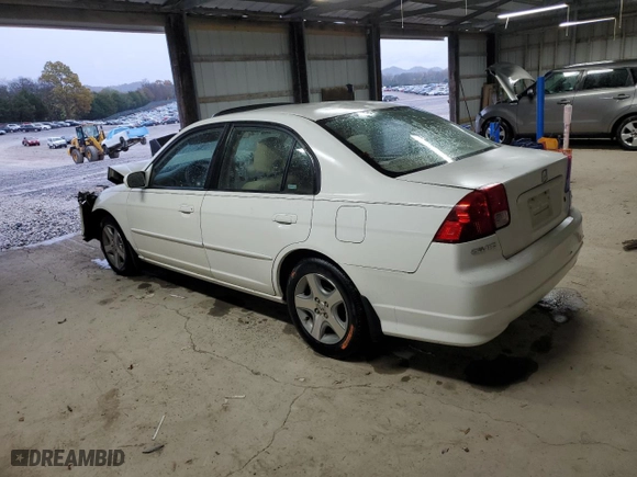 2004 Honda Civic EX with VIN 2HGES26854H515538, listed as a Copart auction lot 81315464 with 213,728 mi miles and Clean Title. Bid and sale history available at carsss.com. Image 2.