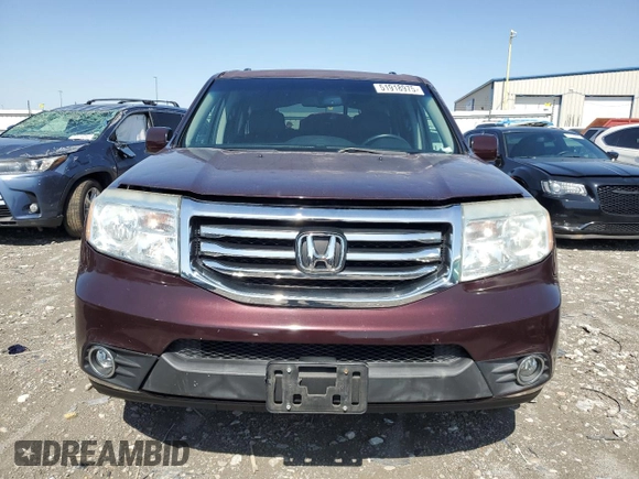 2012 Honda Pilot EX-L with VIN 5FNYF4H51CB080729, listed as a Copart auction lot 51918975 with 71,927 mi miles and Salvage Title. Bid and sale history available at carsss.com. Image 5.
