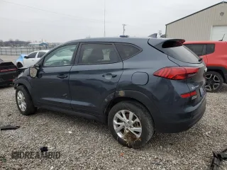 2019 Hyundai Tucson SE with VIN KM8J2CA46KU000559, listed as a Copart auction lot 45143875 with 0 mi miles and Salvage Title. Bid and sale history available at carsss.com. Image 2.