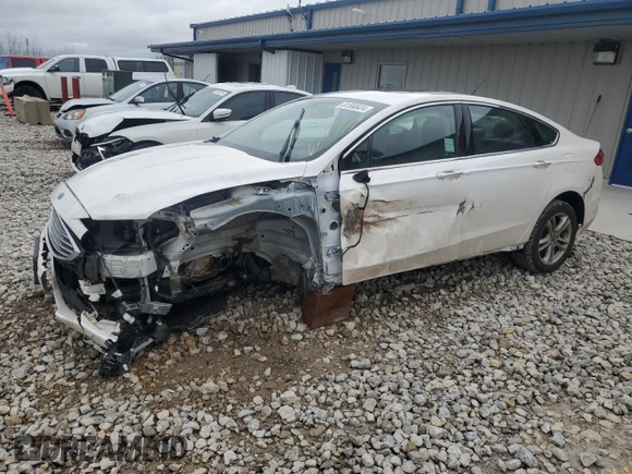 2018 Ford Fusion SE with VIN 3FA6P0HD0JR127576, listed as a Copart auction lot 81566924 with 84,099 mi miles and Salvage Title. Bid and sale history available at carsss.com. Image 1.