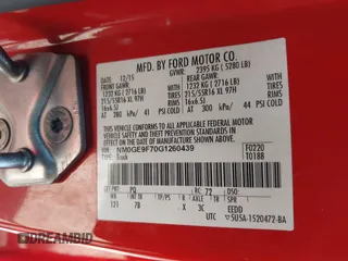 2016 Ford Transit Connect XLT with VIN NM0GE9F70G1260439, listed as a IAAI auction lot 42418050 with 197,110 mi miles and . Bid and sale history available at DreamBid. Image 9.