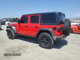 2021 Jeep Wrangler Unlimited Freedom with VIN 1C4HJXDN1MW528776, listed as a Copart auction lot 59585475 with 97,122 mi miles and Clean title. Bid and sale history available at DreamBid. Image 2.