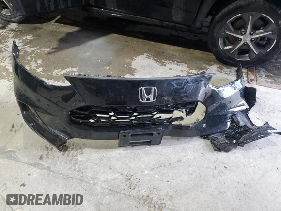 2024 Honda HR-V EX-L with VIN 3CZRZ2H72RM702867, listed as a Copart auction lot 57710695 with 22,598 mi miles and Salvage title. Bid and sale history available at DreamBid. Image 13.