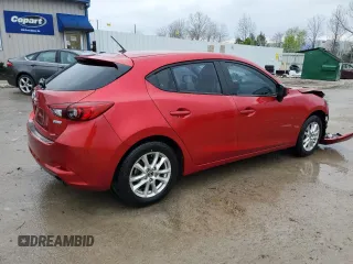2017 Mazda 3 Sport with VIN 3MZBN1K72HM141877, listed as a Copart auction lot 52315655 with 115,435 mi miles and Salvage Title. Bid and sale history available at carsss.com. Image 3.