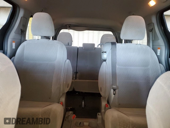 2017 Toyota Sienna LE Auto Access Seat with VIN 5TDKZ3DCXHS806585, listed as a Copart auction lot 50277635 with 162,936 mi miles and Salvage Title. Bid and sale history available at carsss.com. Image 10.