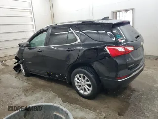 2021 Chevrolet Equinox LT with VIN 3GNAXKEV1ML341066, listed as a Copart auction lot 50607895 with 51,897 mi miles and Salvage Title. Bid and sale history available at DreamBid. Image 2.