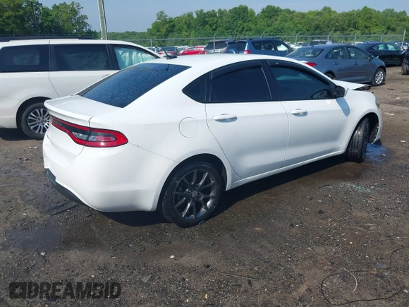 2015 Dodge Dart SE z VIN 1C3CDFAA4FD311514, wystawiony jako IAAI lot #42274688 z przebiegiem 190 852 mil mil oraz . Historia ofert i sprzedaży dostępna na DreamBid. Obrazek 4.