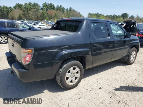 2008 Honda Ridgeline RTL with VIN 2HJYK16568H518851, listed as a Copart auction lot 54965975 with 141,496 mi miles and Clean Title. Bid and sale history available at carsss.com. Image 3.