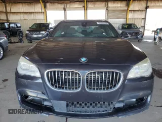 2015 BMW 7 Series 750i xDrive with VIN WBAYB6C52FD225364, listed as a Copart auction lot 56558652 with 0 mi miles and Salvage Title. Bid and sale history available at carsss.com. Image 9.