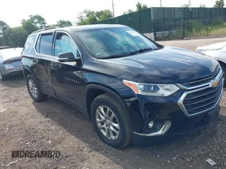 2020 Chevrolet Traverse LT Cloth with VIN 1GNEVGKW9LJ217683, listed as a IAAI auction lot 42611495 with 121,310 mi miles and . Bid and sale history available at DreamBid. Image 1.