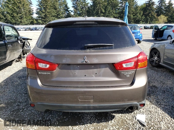 2016 Mitsubishi Outlander Sport 2.4 SE with VIN JA4AP3AW6GZ047456, listed as a Copart auction lot 73613124 with 140,159 mi miles and Clean Title. Bid and sale history available at carsss.com. Image 6.