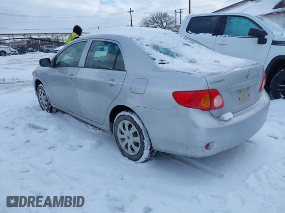 2009 Toyota Corolla with VIN 1NXBU40E69Z131984, listed as a IAAI auction lot 41542159 with 260,480 mi miles. Bid and sale history available at carsss.com. Image 3.