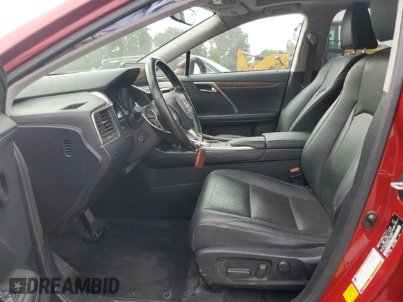2020 Lexus RX 350L with VIN JTJHZKFA2L2024522, listed as a Copart auction lot 53118825 with 73,403 mi miles and Salvage title. Bid and sale history available at DreamBid. Image 7.