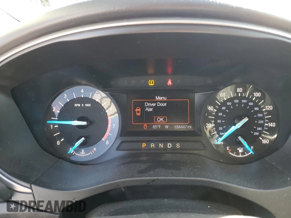 2013 Ford Fusion SE with VIN 3FA6P0H9XDR297802, listed as a Copart auction lot 88169155 with 184,447 mi miles and Salvage title. Bid and sale history available at DreamBid. Image 9.