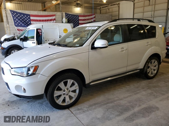 2012 Mitsubishi Outlander SE z VIN JA4AS3AW6CU000949, wystawiony jako Copart lot #58219215 z przebiegiem 220 267 mil mil oraz Czysty tytuł • Clean title. Historia ofert i sprzedaży dostępna na DreamBid. Obrazek 1.