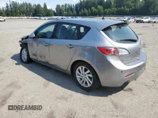 2012 Mazda 3 i Touring with VIN JM1BL1L84C1700805, listed as a Copart auction lot 61865075 with 77,538 mi miles and Salvage title. Bid and sale history available at DreamBid. Image 2.