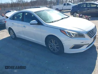 2015 Hyundai Sonata SE with VIN 5NPE24AF0FH168212, listed as a IAAI auction lot 41750301 with 253,433 mi miles and . Bid and sale history available at DreamBid. Image 1.
