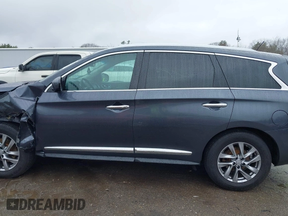 2014 Infiniti QX60 with VIN 5N1AL0MM8EC535569, listed as a IAAI auction lot 41961794 with 126,094 mi miles and . Bid and sale history available at DreamBid. Image 14.