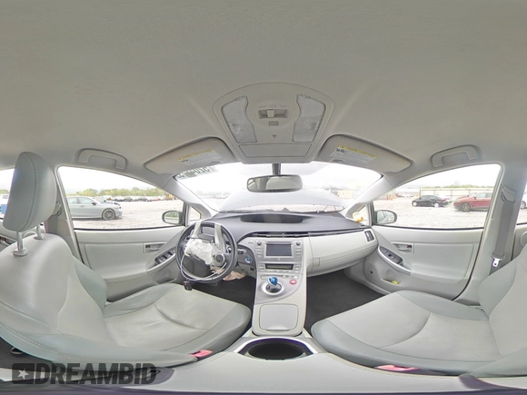 2013 Toyota Prius One with VIN JTDKN3DU4D1628622, listed as a Copart auction lot 52048235 with 166,172 mi miles and Salvage Title. Bid and sale history available at carsss.com. Image 13.