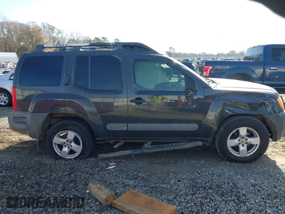2005 Nissan Xterra S with VIN 5N1AN08U35C650696, listed as a IAAI auction lot 41467654 with 263,410 mi miles. Bid and sale history available at carsss.com. Image 13.