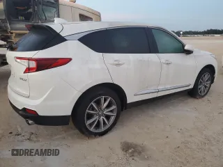 2021 Acura RDX w/Technology Package with VIN 5J8TC1H54ML016458, listed as a Copart auction lot 73889854 with Not Provided miles and Salvage Title. Bid and sale history available at carsss.com. Image 3.