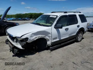 2006 Ford Explorer XLT z VIN 1FMEU73E96UA10968, wystawiony jako Copart lot #57383945 z przebiegiem 66 897 mil mil oraz Czysty tytuł • Clean title. Historia ofert i sprzedaży dostępna na DreamBid. Obrazek 1.