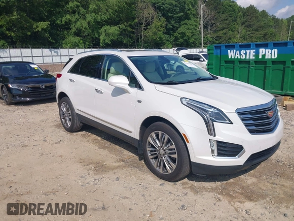 2018 Cadillac XT5 Premium Luxury FWD with VIN 1GYKNERS4JZ128051, listed as a IAAI auction lot 42296609 with 86,661 mi miles and . Bid and sale history available at DreamBid. Image 1.