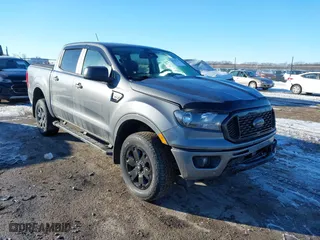 2023 Ford Ranger XL with VIN 1FTER4FH7PLE00470, listed as a IAAI auction lot 41365325 with 23,263 mi miles. Bid and sale history available at carsss.com. Image 1.