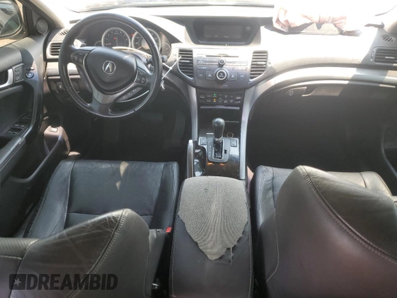 2012 Acura TSX with VIN JH4CU2F43CC014015, listed as a Copart auction lot 60648565 with 180,601 mi miles and Salvage title. Bid and sale history available at DreamBid. Image 8.