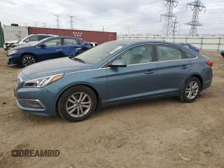 2015 Hyundai Sonata SE z VIN 5NPE24AF6FH205652, wystawiony jako Copart lot #52935415 z przebiegiem 103 952 mil mil oraz Szkoda całkowita • Salvage title. Historia ofert i sprzedaży dostępna na DreamBid. Obrazek 1.