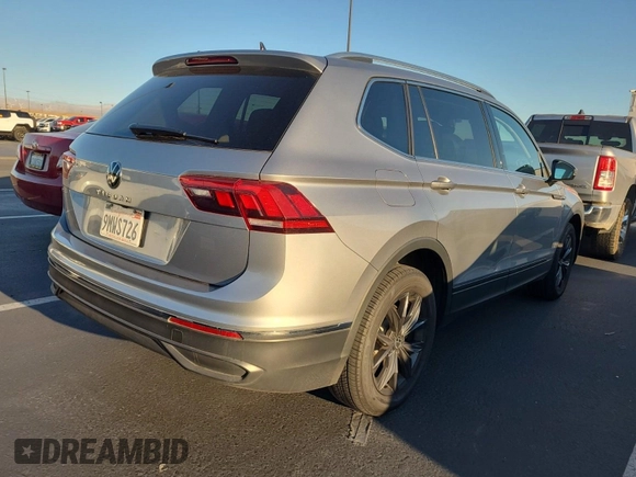 2024 Volkswagen Tiguan SE with VIN 3VV3B7AX5RM107374, listed as a IAAI auction lot 42845196 with 24,195 mi miles and . Bid and sale history available at DreamBid. Image 48.