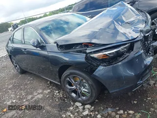 2025 Honda Accord EX-L with VIN 1HGCY2F67SA035808, listed as a IAAI auction lot 42233264 with 715 mi miles and . Bid and sale history available at DreamBid. Image 1.