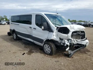 2023 Ford Transit Passenger XL с VIN 1FBAX2Y82PKA53310, выставлен на аукционе Copart как лот 58484565 с пробегом Не указан миль и Списание • Salvage title. История ставок и продаж доступна на DreamBid. Изображение 4.