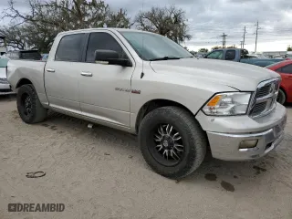 2010 Dodge Ram 1500 SLT with VIN 1D7RB1CT2AS194748, listed as a Copart auction lot 82423364 with 251,236 mi miles and Salvage Title. Bid and sale history available at carsss.com. Image 4.