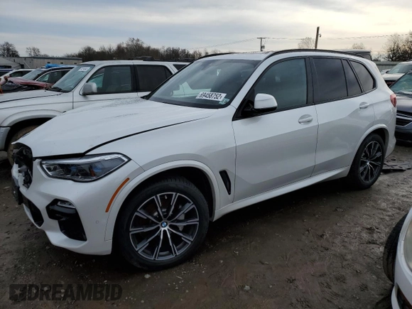 2019 BMW X5 xDrive40i with VIN 5UXCR6C55KLK86585, listed as a Copart auction lot 69458752 with 0 mi miles. Bid and sale history available at carsss.com. Image 1.