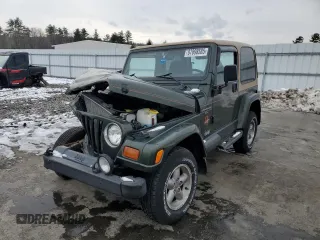1997 Jeep Wrangler Sahara with VIN 1J4FY49S8VP466332, listed as a Copart auction lot 87898585 with 117,814 mi miles and Clean Title. Bid and sale history available at carsss.com. Image 1.