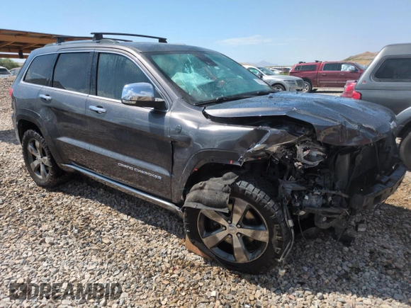 2014 Jeep Grand Cherokee Summit with VIN 1C4RJFJM8EC395169, listed as a Copart auction lot 60637265 with 116,575 mi miles and Salvage title. Bid and sale history available at DreamBid. Image 4.