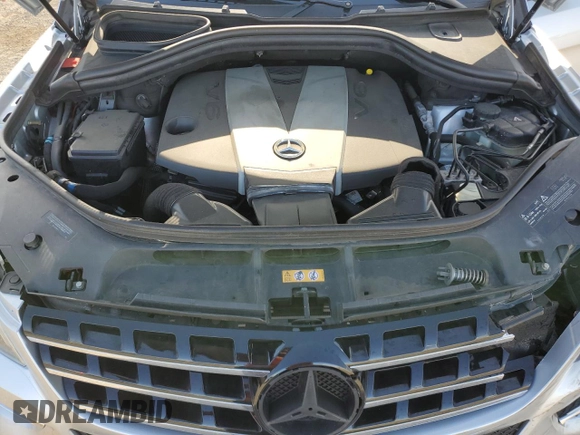2013 Mercedes-Benz M 350 with VIN 4JGDA2EB1DA207643, listed as a Copart auction lot 67070864 with 96,038 mi miles and Salvage Title. Bid and sale history available at carsss.com. Image 12.