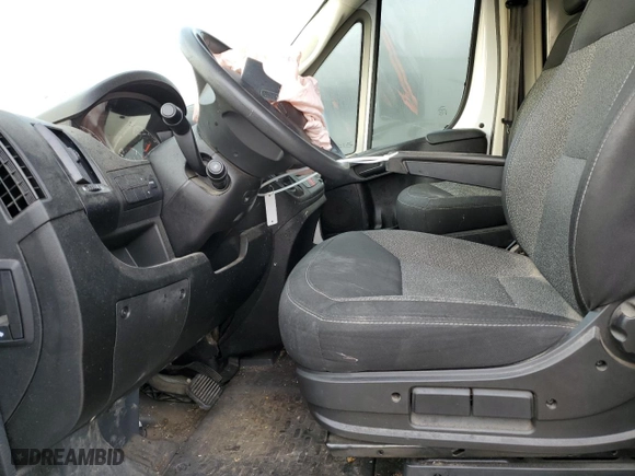 2019 Ram ProMaster Cargo Van with VIN 3C6TRVBG6KE533370, listed as a Copart auction lot 80043764 with 77,948 mi miles and Salvage Title. Bid and sale history available at carsss.com. Image 7.