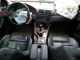 2003 BMW 5 Series 540iA with VIN WBADN63453GN88538, listed as a Copart auction lot 41917404 with 0 mi miles and Salvage Title. Bid and sale history available at carsss.com. Image 8.