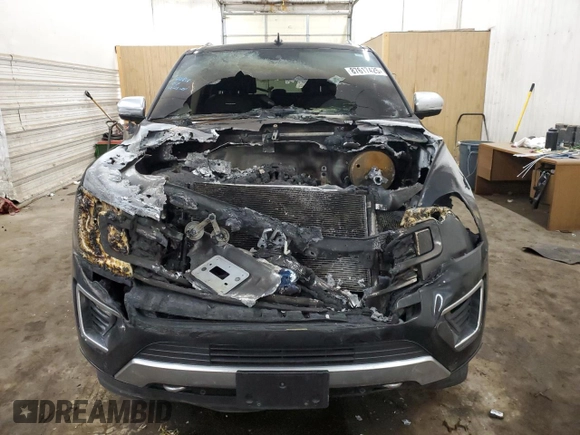 2018 Ford Expedition Platinum with VIN 1FMJU1MT1JEA07588, listed as a Copart auction lot 87617425 with 0 mi miles and Salvage Title. Bid and sale history available at carsss.com. Image 5.