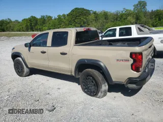 2023 Chevrolet Colorado 4WD Trail Boss с VIN 1GCPTEEK5P1157847, выставлен на аукционе Copart как лот 53582575 с пробегом 38 451 миль миль и Списание • Salvage title. История ставок и продаж доступна на DreamBid. Изображение 2.